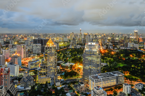 Modern Commercial City (Bangkok) photo