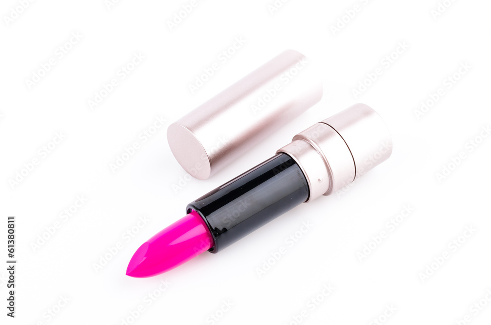 Lipsticks isolated white background Lipsticks isolated white background