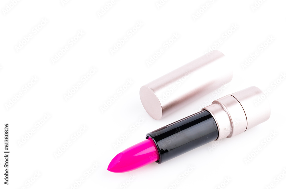 Lipsticks isolated white background Lipsticks isolated white background