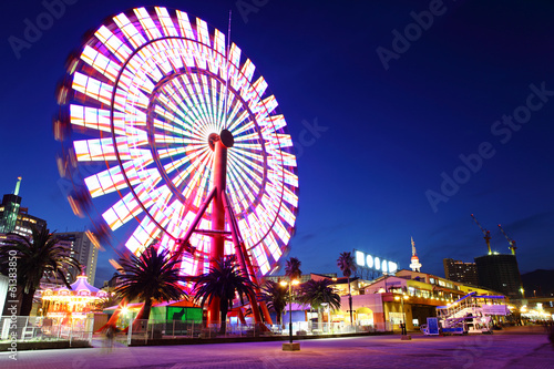 Ferris wheel in Kobe