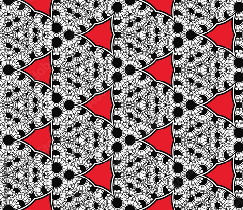 Abstract seamless pattern. photo