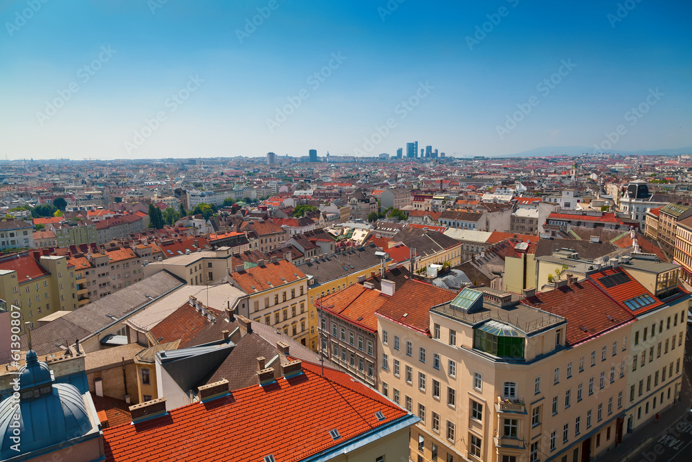 Vienna from the roof of House of the Sea