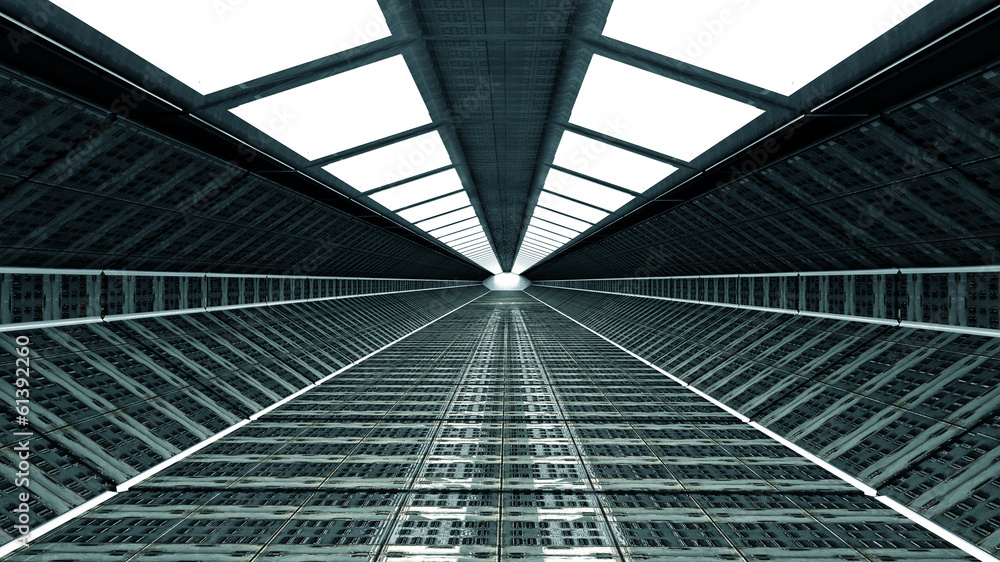 Obraz premium Futuristic corridor