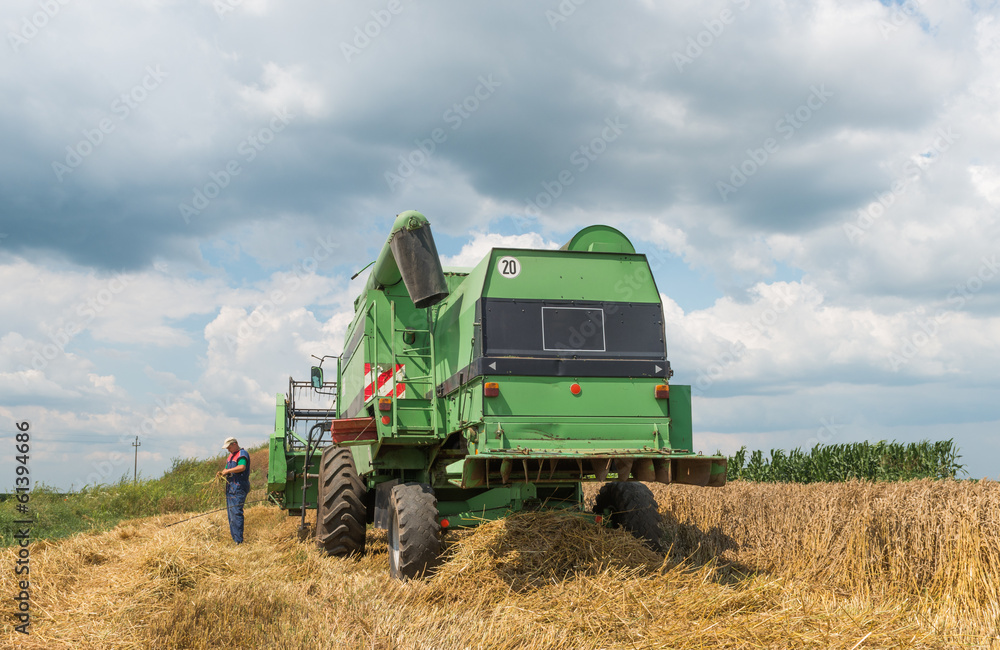 Obraz premium harvester