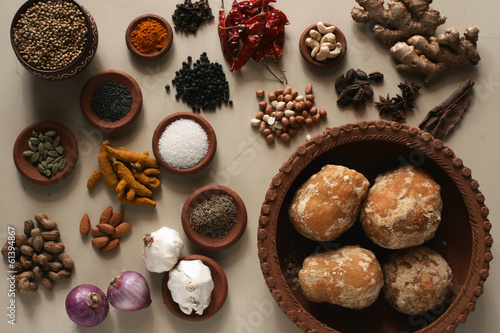 Ingredient mixture is a combination of spices, herbs