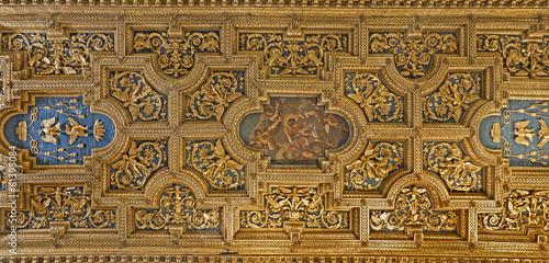 Rome - roof of basilica Santa Prassede