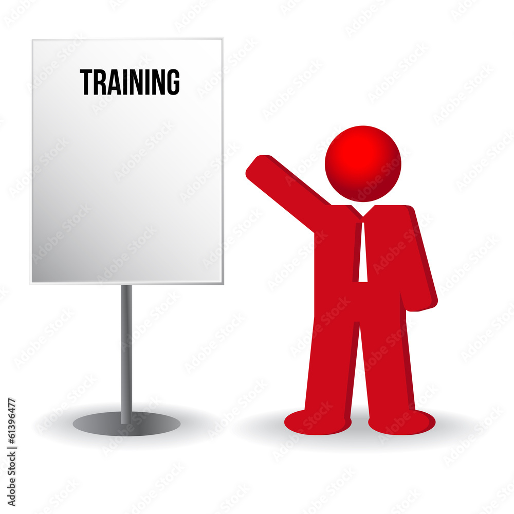 business man, person with a flip chart. Training, work business man, person with a flip chart. Training, work