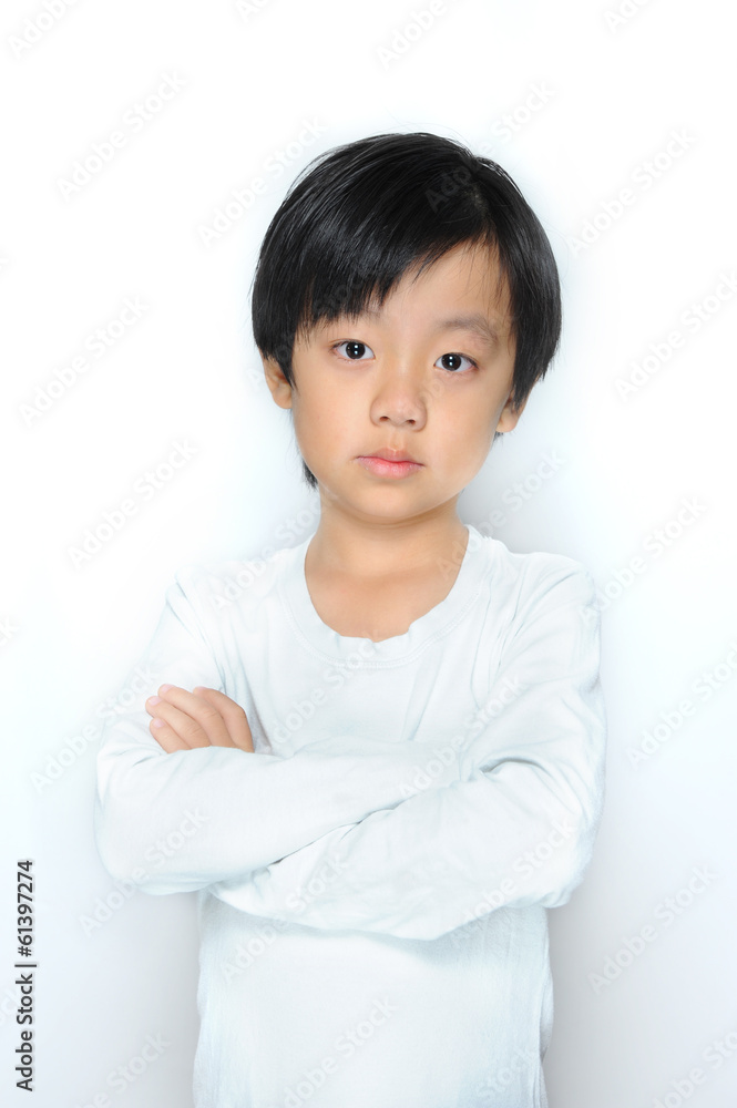 Cute Asian boy