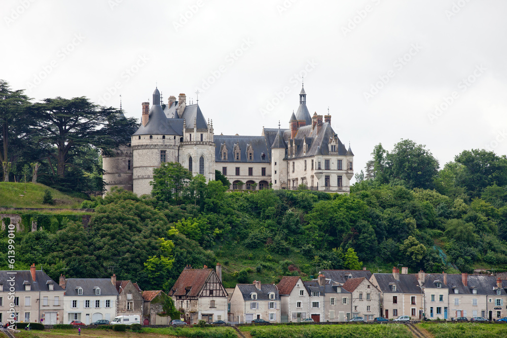 Chaumont-sur-Loire castle. Loire Valley