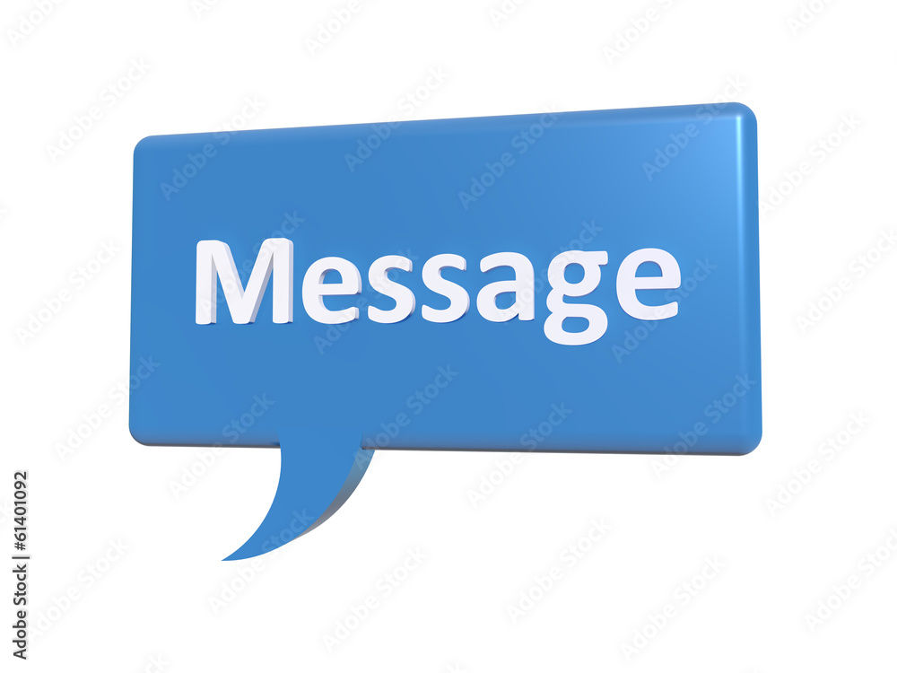 Blue Chat Box Blue Chat Box