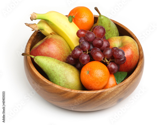 Billede på lærred Fresh Fruit Bowl
