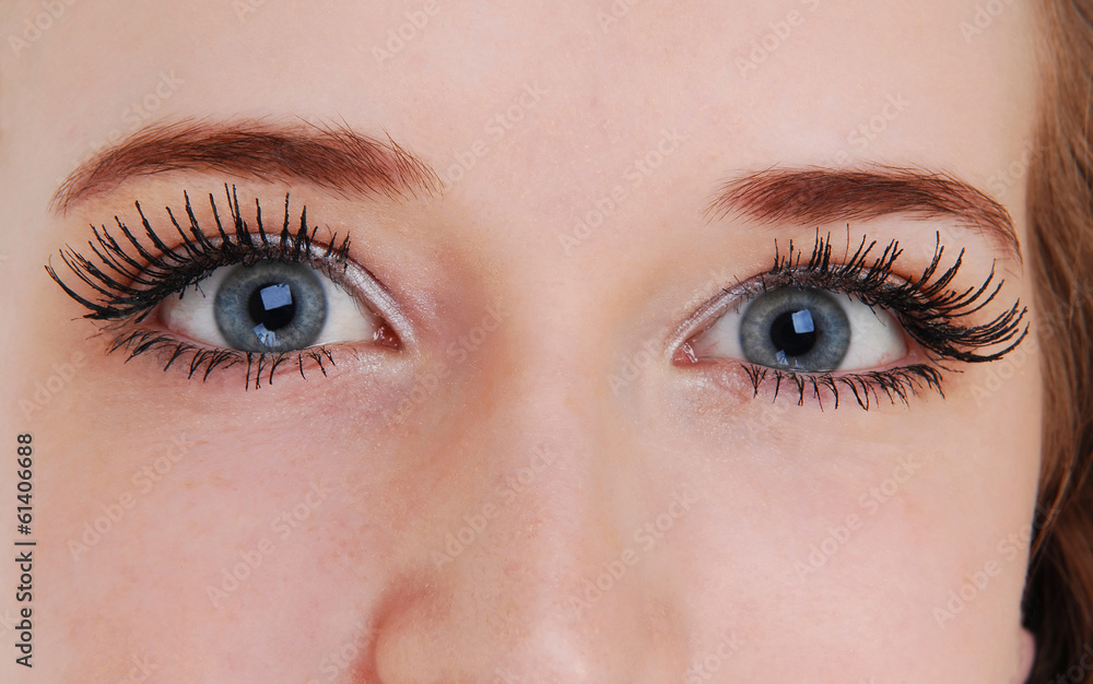 Beautiful blue eyes. Beautiful blue eyes.