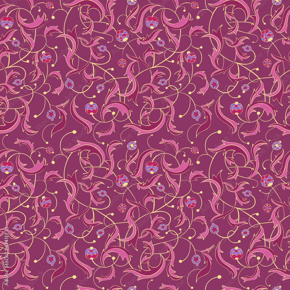 Oriental ornament seamless pattern Oriental ornament seamless pattern