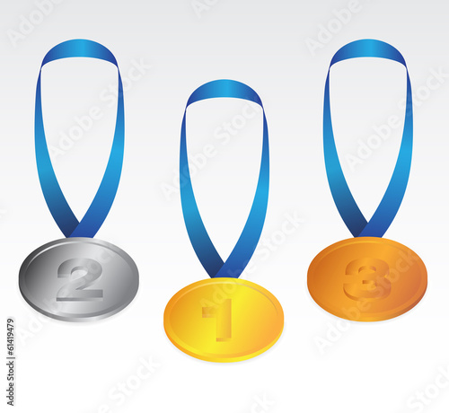 set of medals