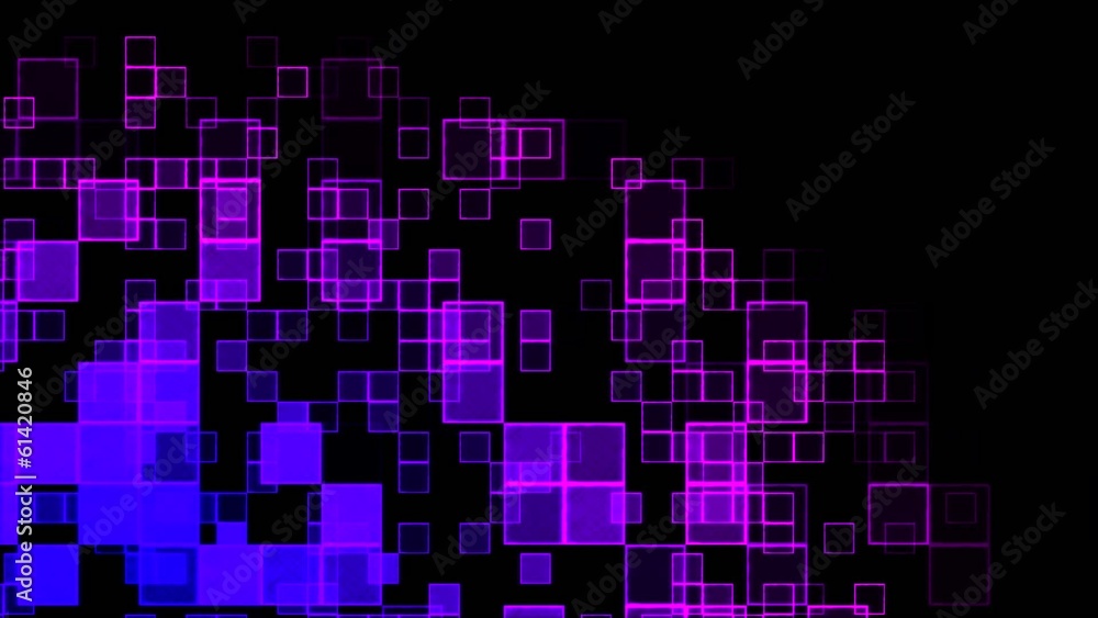 Abstract Squares Background Animation - Loop Abstract Squares Background Animation - Loop