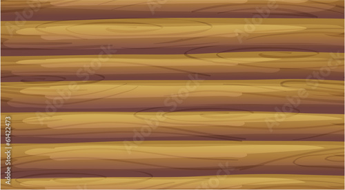 An empty wooden board