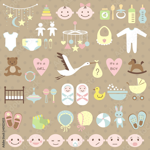 Baby shower set