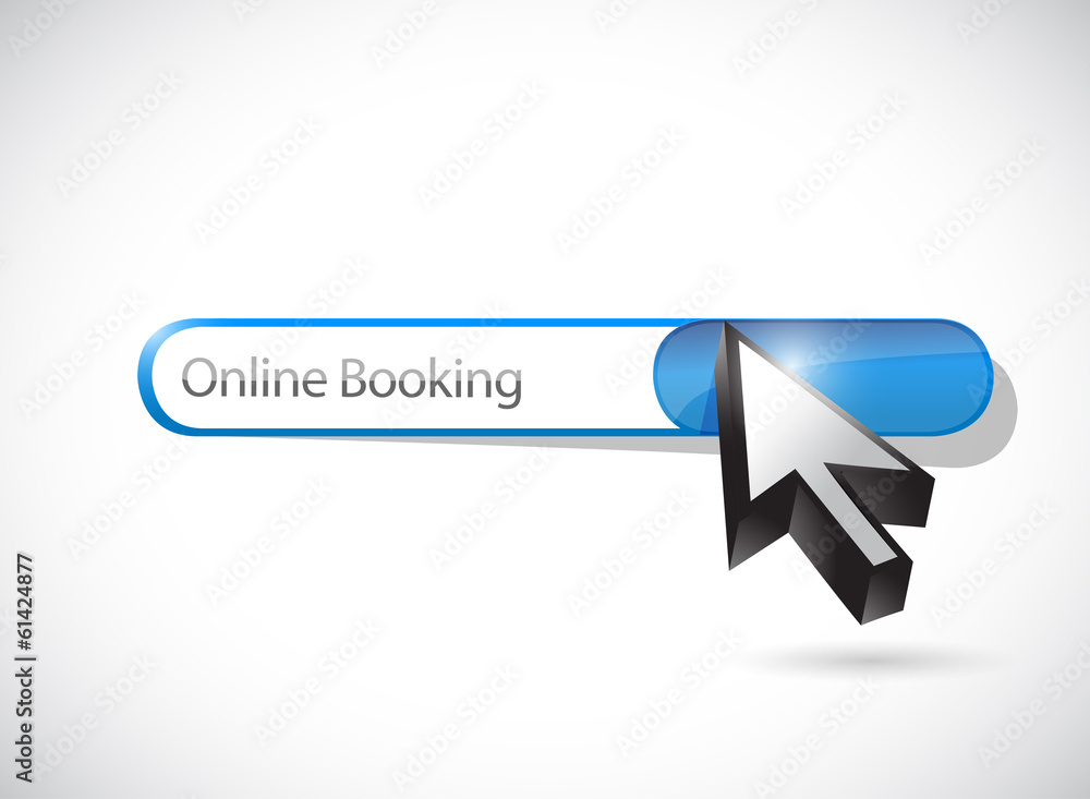 online booking search bar illustration design online booking search bar illustration design