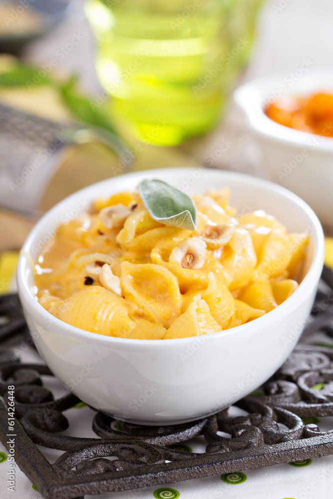 Macaroni and cheese with butternut squash Macaroni and cheese with butternut squash
