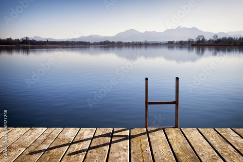 old wooden jetty © fottoo