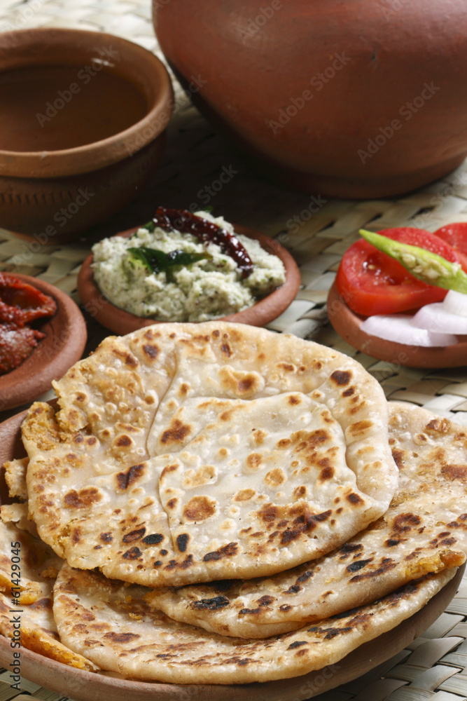 Channa Daal Parantha is an Indian flatbread Channa Daal Parantha is an Indian flatbread