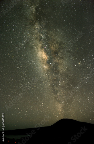 Milky Way from an astronomical observatory site.