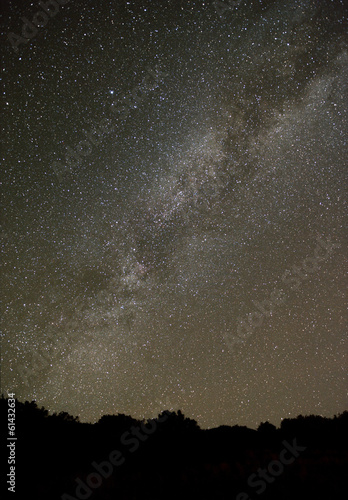Northern Milky Way from an astronomical observatory site.