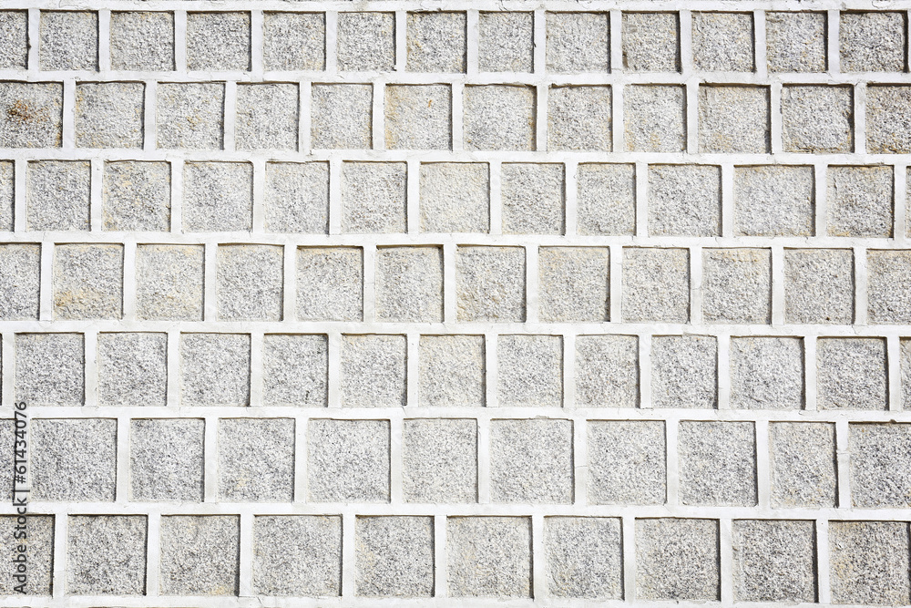 White brick wall for background or texture White brick wall for background or texture