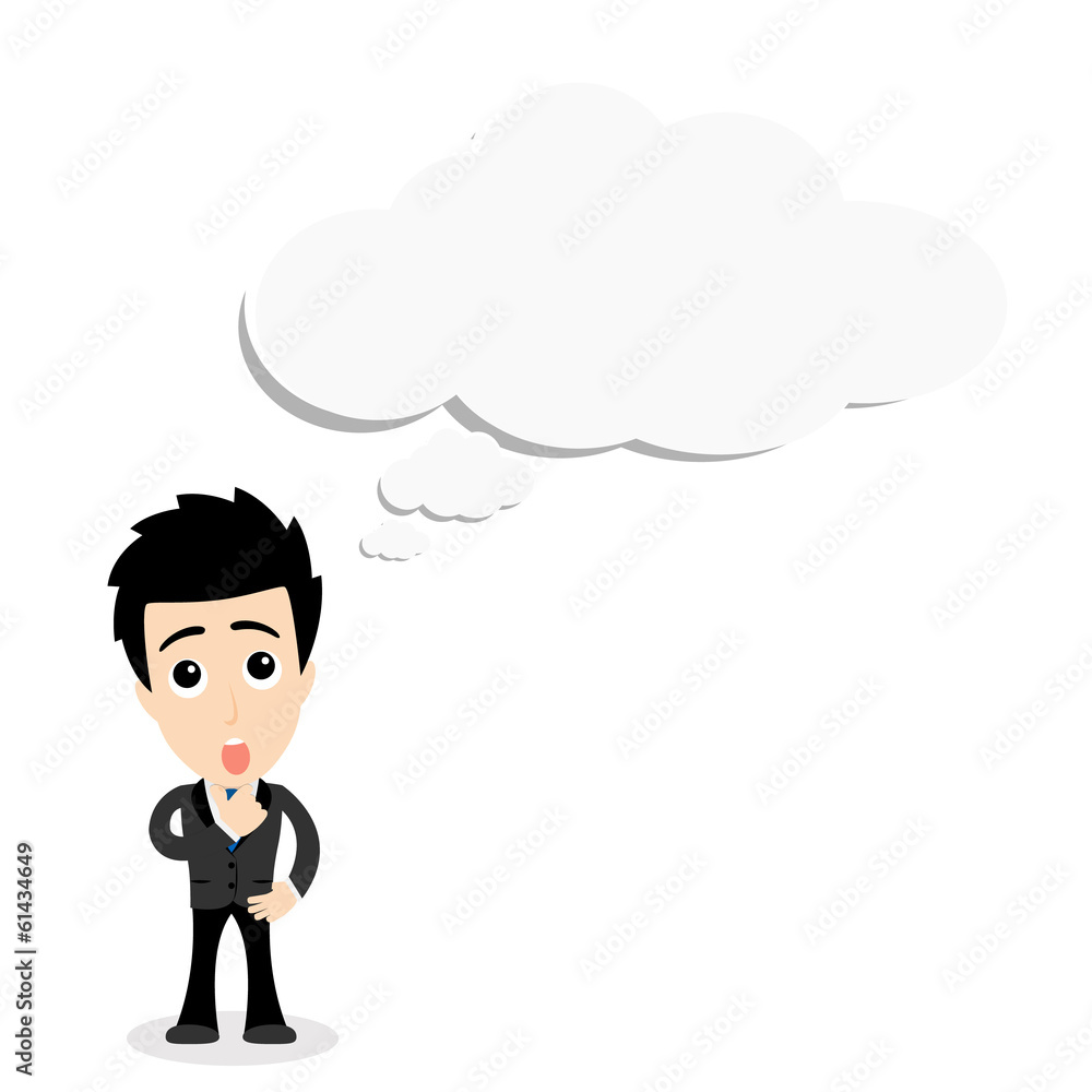 Businessman cartoon character EPS 10 vector Businessman cartoon character EPS 10 vector