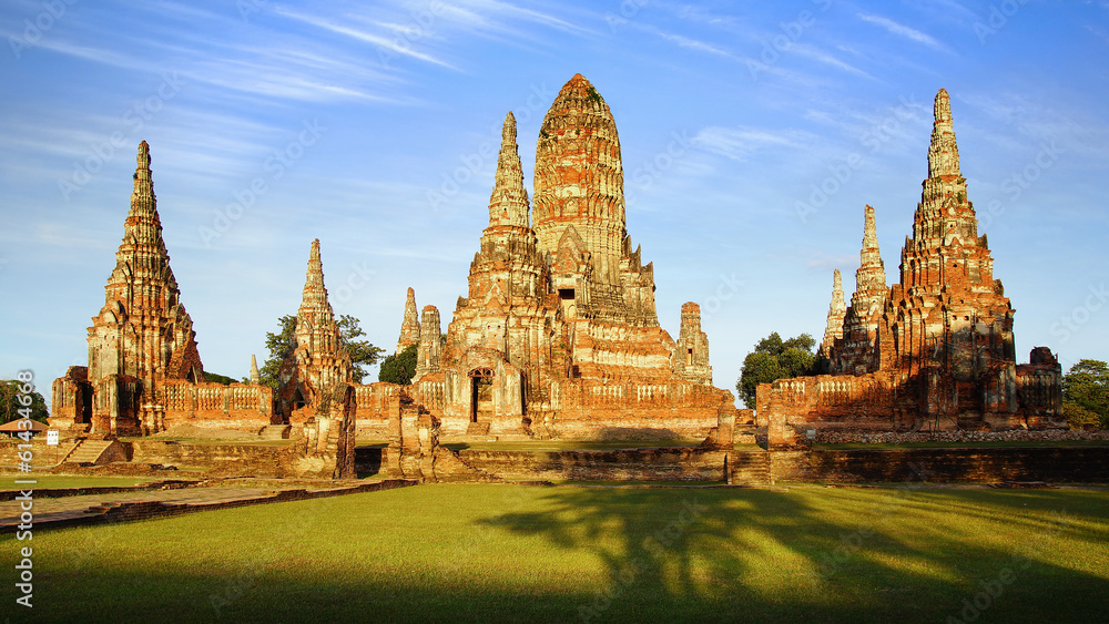 Wat Chai Watthanaram temple. Ayutthaya, Thailand Wat Chai Watthanaram temple. Ayutthaya, Thailand