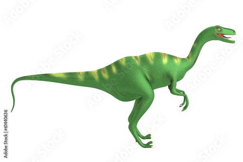 realistic 3d render of velociraptor