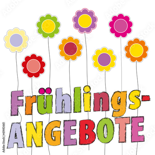 Blumige Frühlingsangebote