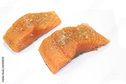 pavés de saumon
