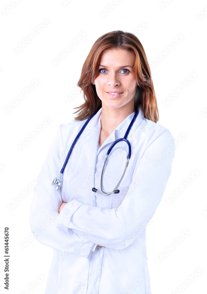 Friendly female doctor Friendly female doctor