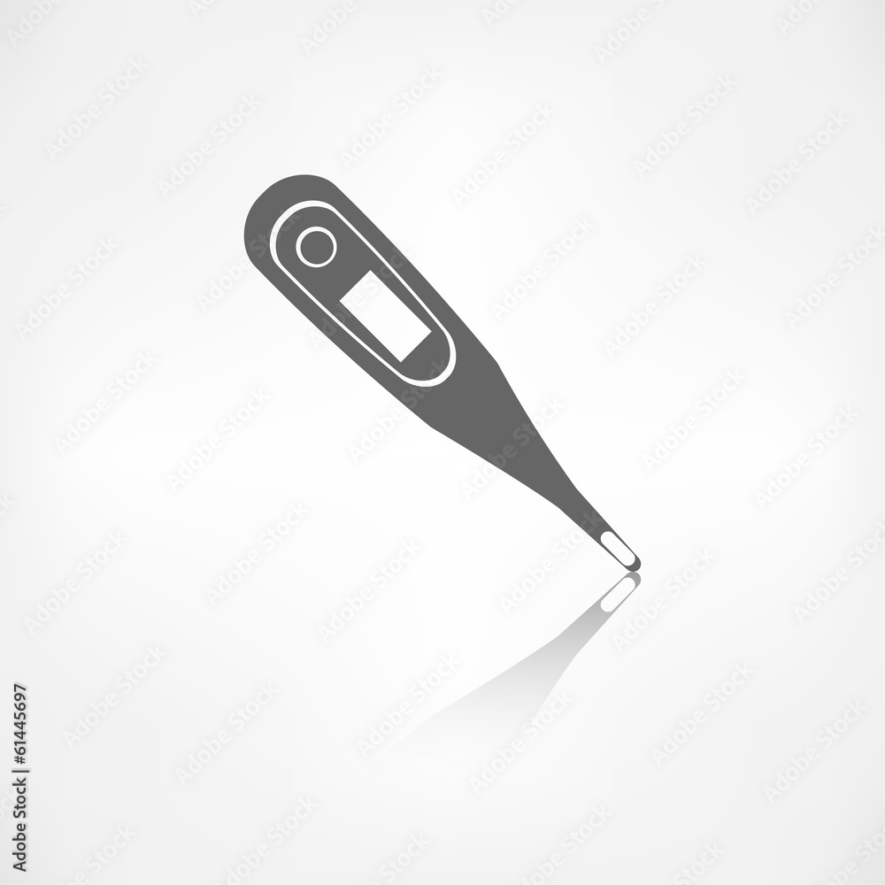 Medical thermometer web icon Medical thermometer web icon
