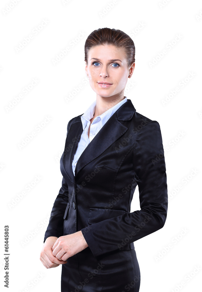 Portrait of smiling business woman Portrait of smiling business woman