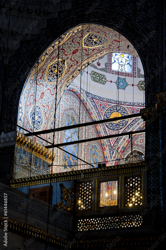 Obraz premium Mosque Interior, Istanbul