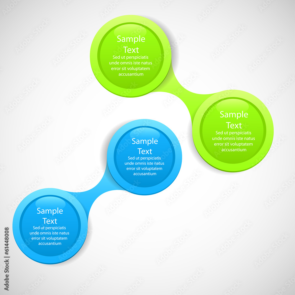 metaball colorful round diagram infographics metaball colorful round diagram infographics