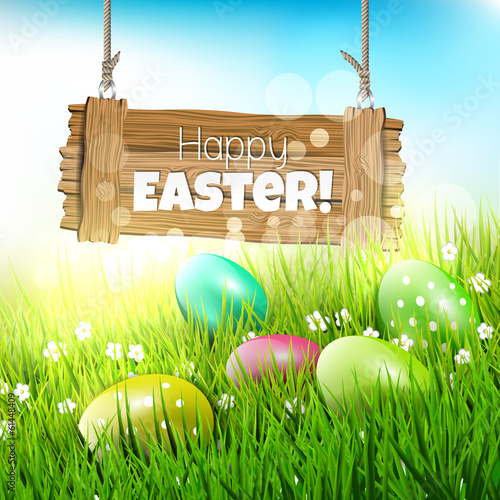 Easter greeting card