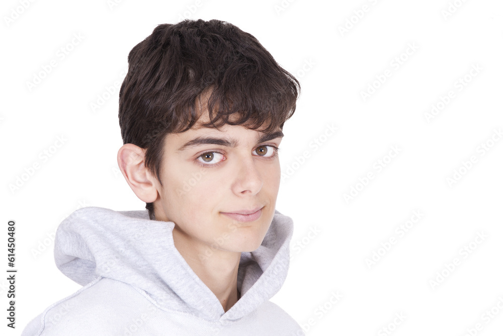 portrait of young caucasian in foreground looking at camera portrait of young caucasian in foreground looking at camera