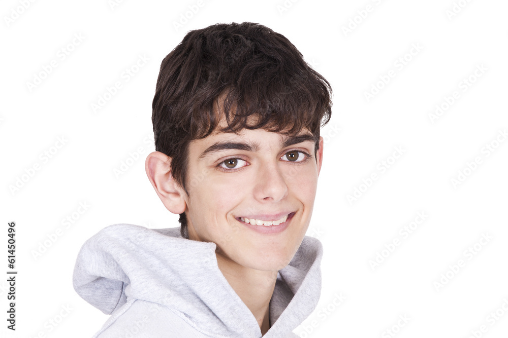 portrait of young caucasian in foreground looking at camera portrait of young caucasian in foreground looking at camera