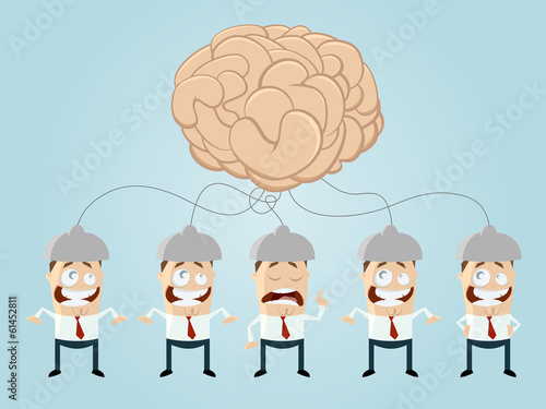 brainstorming business team mann