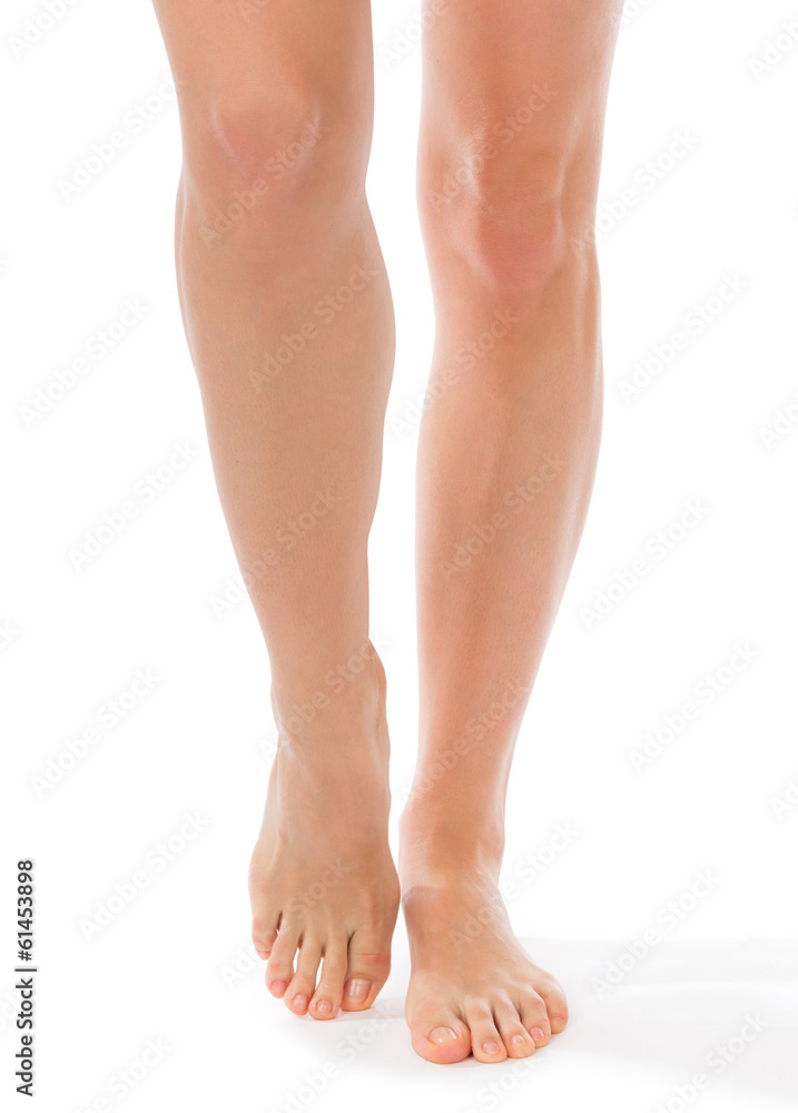 Beautiful woman legs knees and fingers Beautiful woman legs knees and fingers