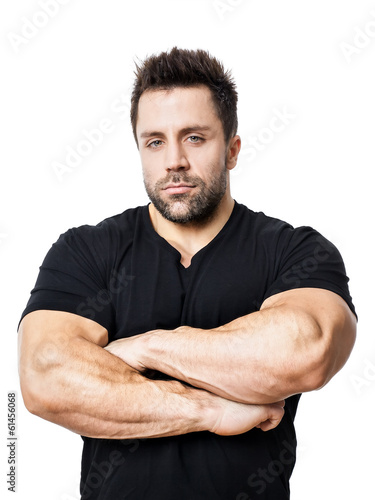 Bilde på lerret bodybuilding man