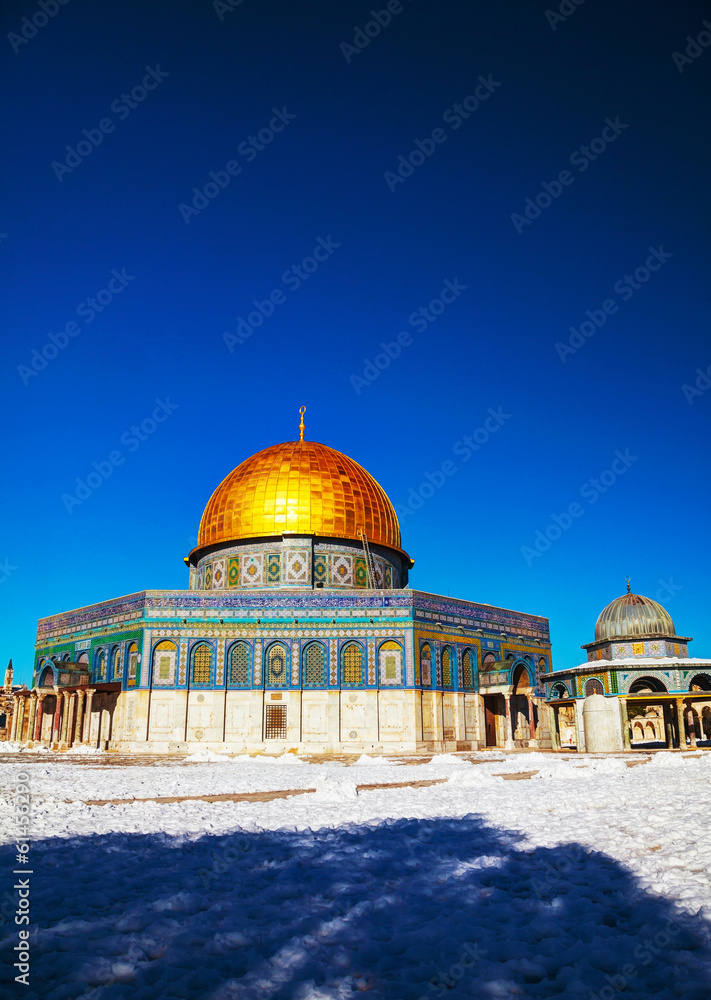 Dome of the Rock mosque in Jerusalem