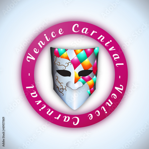 Venice Carnival - Vector illustration