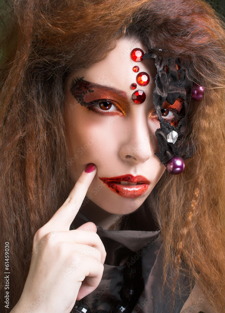 Fototapeta premium Creative girl.