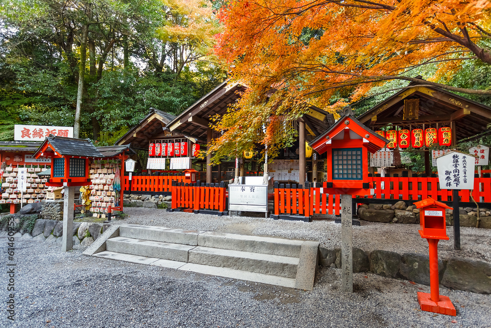 Fototapeta premium Nonomiya-jinja Shrine in Kyoto
