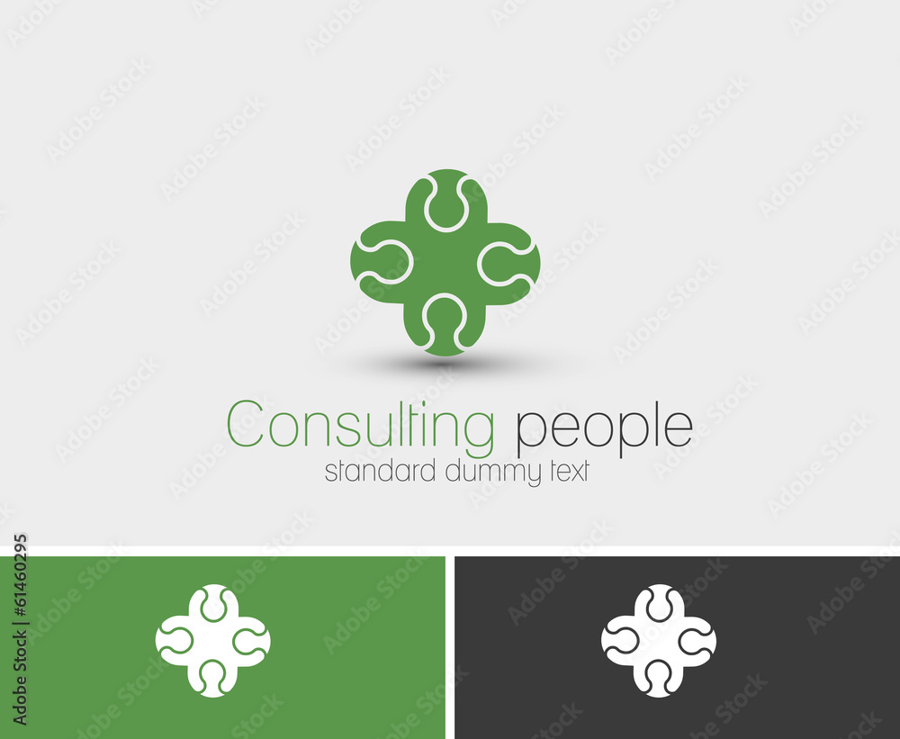 Symbol of Consulting, isolated vector design. Symbol of Consulting, isolated vector design.