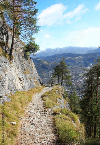 Obraz na płótnie Kramer Höhenweg, Garmisch